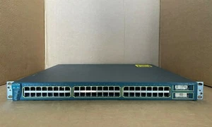 Cisco 3548-XL-EN Cisco WS-C3548-XL-EN Cisco 48-Port Ethernet Switch (Inc VAT) - Picture 1 of 8