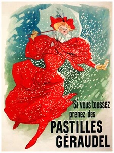 2510.Geraudel mint.Red dress girl Poster.Home decor interior room design art - Picture 1 of 1