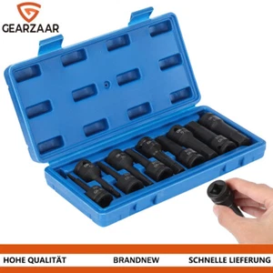 INNEN SECHSKANT STECKSCHLÜSSEL SATZ 1/2" KRAFT NÜSSE für INBUS SCHRAUBEN 4-19mm - Bild 1 von 17