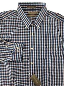 Daniel Cremieux Signature L/S Performance Shirt, Multicolor, L - Picture 1 of 5