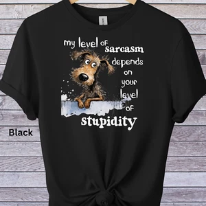 Camiseta Divertida Perro Estampado Gráfico Camiseta Unisex Novedad Camiseta Estilo Suave - Imagen 1 de 19