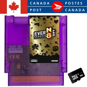 NES N8 EverDrive SD Card Game Flash Cartridge Purp Nintendo Entertainment System - Bild 1 von 1