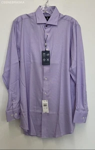 Psycho Bunny Hemd Herren Modern Fit Stretch Bügelfrei Knopf Langarm Größe 15 - Bild 1 von 7
