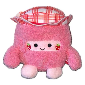 Bum Bumz Stofftier Erdbeere Russ Süß Geschenk Pink Rosa Girly knuffig Selten - Bild 1 von 5
