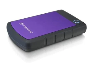 Transcend 2 TB Rugged Portable Hard Drive - Shock Resistant USB 3.1 Gen 1 StoreJ - Photo 1/3
