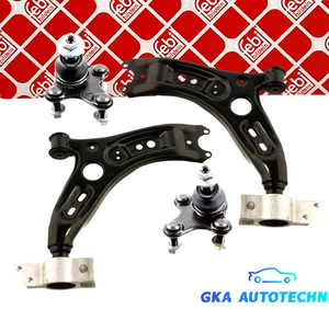 2x FEBI Querlenker + Traggelenk Satz Vorne für VW CC PASSAT B7 TIGUAN 5N - Bild 1 von 8