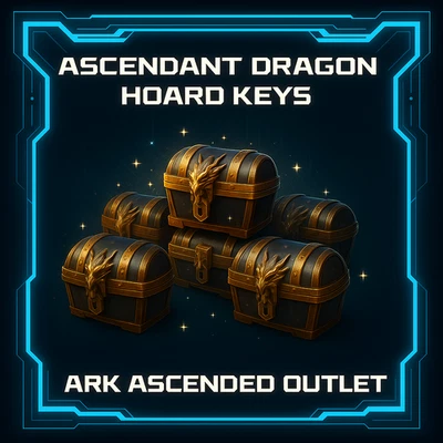 Ascendant Dragon Hoard Keys-Ark Survival Ascended-ASA- PvE-Official-PC/PS5/XBOX - Image 1 of 4