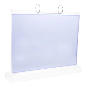  Tabletop Sign Holder Marketing Stand Desktop Display Base D'affichage - Picture 1 of 12