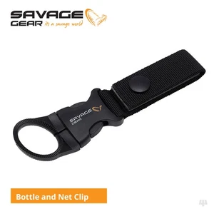 Savage Gear Bottle & Net Clip - Pike Bass Perch Trout Salmon Sea Lure Fishing - Picture 1 of 2