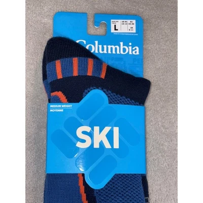 Calcetines Columbia esquí sobre la pantorrilla peso medio absorbentes de humedad talla grande Foto 1 de 3