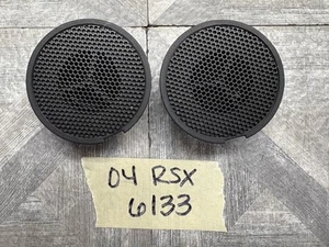 🔰❗️2002-2006 ACURA RSX OEM TABLERO NEGRO TWEETER ALTAVOCES CONJUNTO 03 04 05 - Imagen 1 de 2