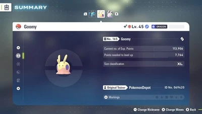 6IV Untouched Shiny Goomy Pokemon Legends ZA *EL MISMO DÍA* Foto 1 de 4