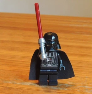 Lego Minifigure Star Wars Darth Vader with light sabre Item #123 - Picture 1 of 3