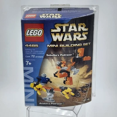 LEGO Star Wars Mini Building Set - Anakin's & Sebula's Podracers 4485 NIP - Image 1 of 4
