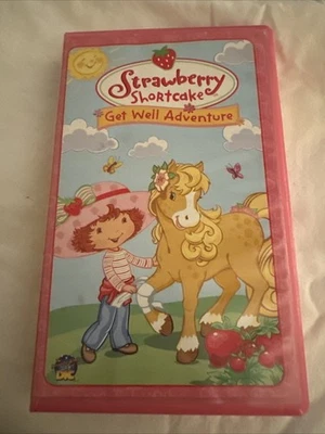 Strawberry Shortcake Get Well Adventure VHS 2003 Animated Movie - Image 1 of 2
