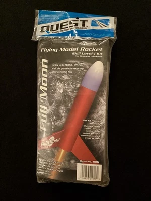 ¡¡Cohete modelo volador Quest Full Moon #1016!! / ¡Vuela hasta 900 pies!! Foto 1 de 4
