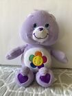 Care Bears 2003 Bear Purple 11' Plush Stuffed Animal Talking Musical