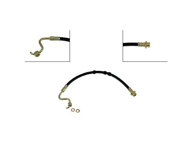 Manguera de freno delantera derecha para Nissan TITAN 2004-2007 2005 2006 PV528CJ Foto 1 de 1