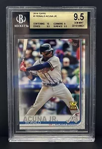 2019 Topps Chrom Ronald Acuna Jr #1 - BGS 9.5 - Bild 1 von 2