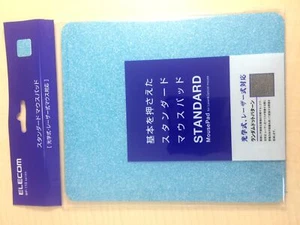 ELECOM Mouse Pad Laser & Optical Mouse Compatible (Blue) MP-113BU - Picture 1 of 3