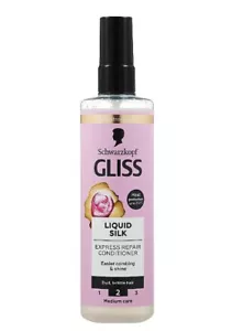 Schwarzkopf Gliss Kur Liquid Silk Conditioner-spray for dull hair 200ml - Picture 1 of 12