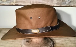 Jacaru Kangaroo leather hat man ,woman’s soft Australian made New crushable - Picture 1 of 7