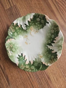 Vintage Weimar Germany Floral Scalloped Bowl - Bild 1 von 3