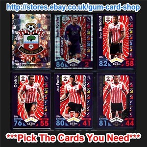 Match Attax 2016/2017 (TEAMS S to T) *Please Choose Cards*