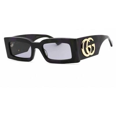 Gafas de sol para mujer Gucci Habana de plástico rectangulares con montura completa GG1425S 003 Foto 1 de 2