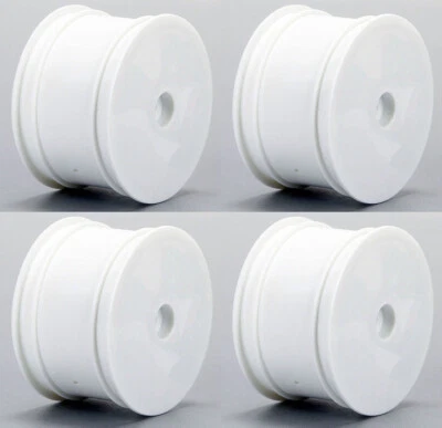 Losi White Wheel Set Front / Rear (4) Mini 8T LOS41003 - Image 1 of 2