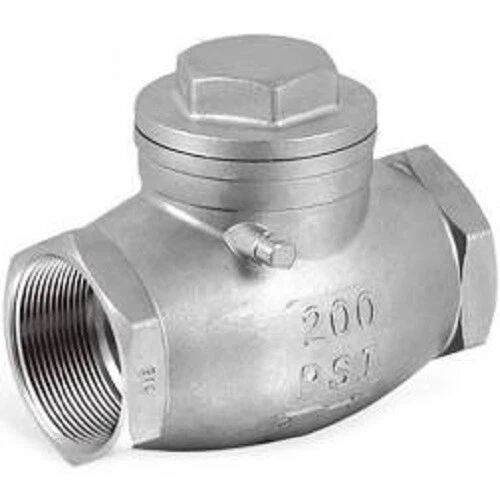 Stainless Swing Check Valve  :  Non-Return Valve  :  1/2" To 2" - Image 1 of 2