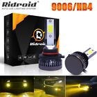 2PCS 9006 LED Headlight Bulb Conversion Kit Low Beam Yellow Super Bright 3000K
