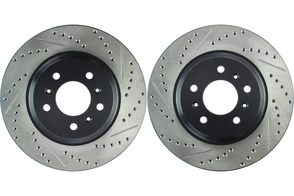 Par de rotores de freno de disco delanteros para Chevrolet Impala Limited 2014-2016 (43358) Foto 1 de 4