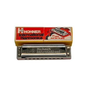 VINTAGE HOHNER INTERNATIONAL HARMONICA WITH BOX - KEY OF C - Picture 1 of 6