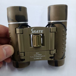 Mini Pocket Folding 8x21 Binoculars Telescope for Kids Outdoor Activities Gifts - Picture 1 of 6