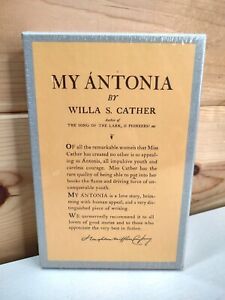 MY ANTONIA Willa S. Cather First Edition Library New Sealed
