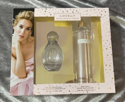 Lindo conjunto de presente Sarah Jessica Parker perfume spray e spray corporal - Imagem 1 de 4