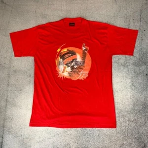 Vintage Michael Schumacher The Red Dragon T-Shirt Rot Größe XL Formel 1 - Picture 1 of 3