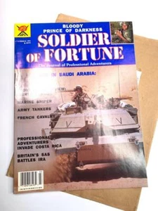 Soldier Of Fortune -- March 1991 -- Iraq, Saudi Arabia, Marine Sniper - Picture 1 of 3