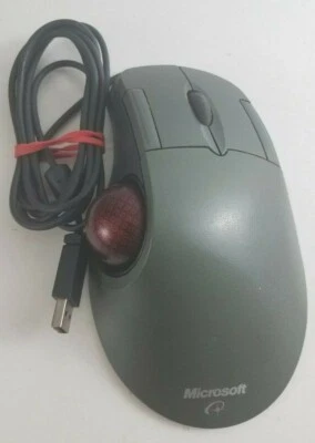 Original Microsoft 1.0 Optical Trackball X08-70386 Wired Mouse Tested & Working - Image 1 of 2