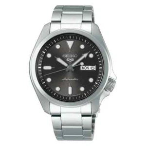 Seiko 5 Herrenuhr Automatik Silbergrau Edelstahl Datum Trend Mode SRPE51K1 - Bild 1 von 6