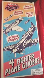 4 Pack Retro Glider Foam Plane RGP Easy To Assemble Easy To Fly 2016 New In Box - Picture 1 of 8