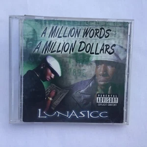 Lunasicc A Million Words A Million Dollars Promo CD 1998 AWOL Records Explicit - Imagen 1 de 5