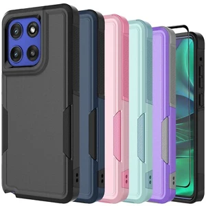For Moto G Stylus 5G 2025 2024 2023 Case Shockproof Cover with Screen Protector - Photo 1 sur 49
