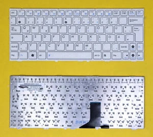 DE Tastatur Asus EeePC T101MT 1005PE 1005PEB 1005PR 1008P 1008PE Series - Weiss- - Bild 1 von 1
