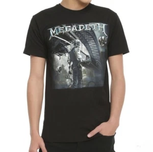 T-shirt Megadeth DYSTOPIA Heavy Metal Band nuova con etichetta autentica e ufficiale  - Foto 1 di 1