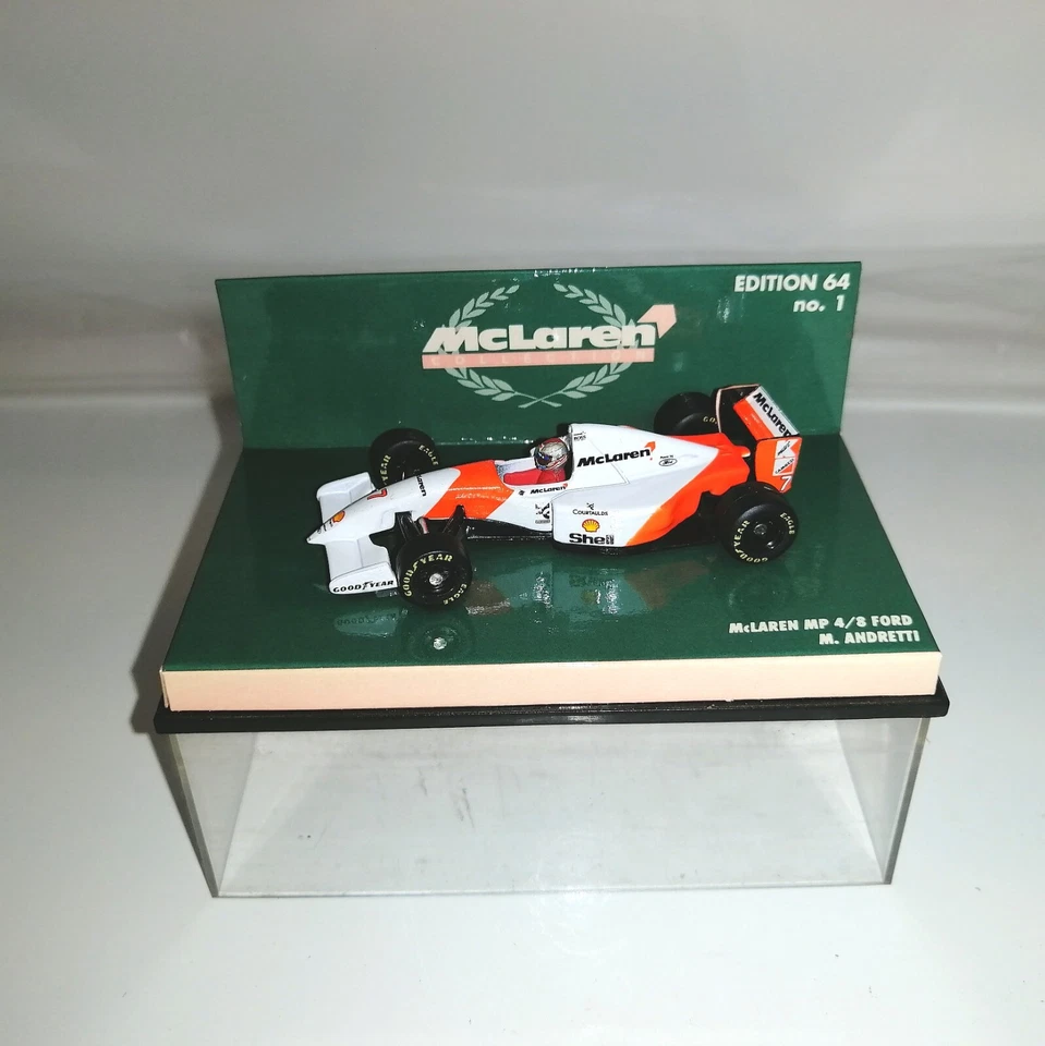 MCLAREN MP 4/8 M.ANDRETTI PAUL'S MODEL ART 1/64 - Immagine 1 di 1