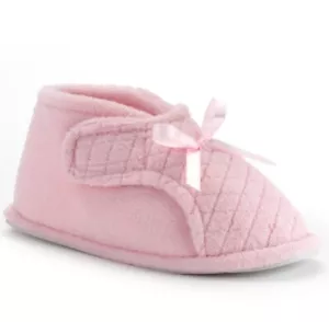The Original Muk Luks Women's Pink House Booties/Slippers - Size M - Picture 1 of 4