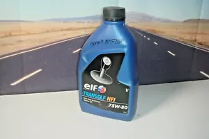 Elf Gear Oil 75W-80 Extreme pressure semi-synthetic lubricant Transaxle NFJ Y3 - Picture 1 of 3