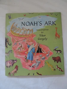 1943 Childrens Book - NOAH'S ARK with Original Dust Cover as told by Jane Werner - Picture 1 of 9